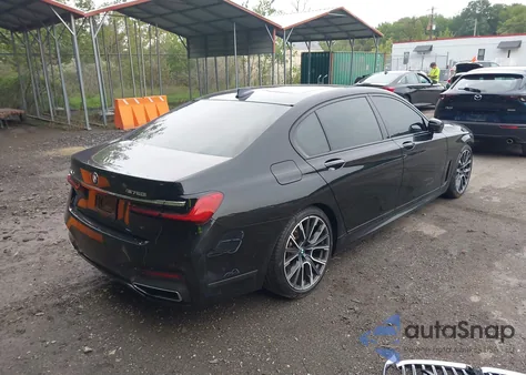 2020 BMW 750I xDrive z USA, uszkodzony, nr VIN WBA7U2C08LGM27610